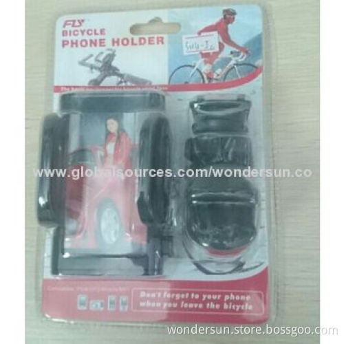 Universal Bike Mount, Suitable for Mobile Phones/PDA/GPS/MP4 Players